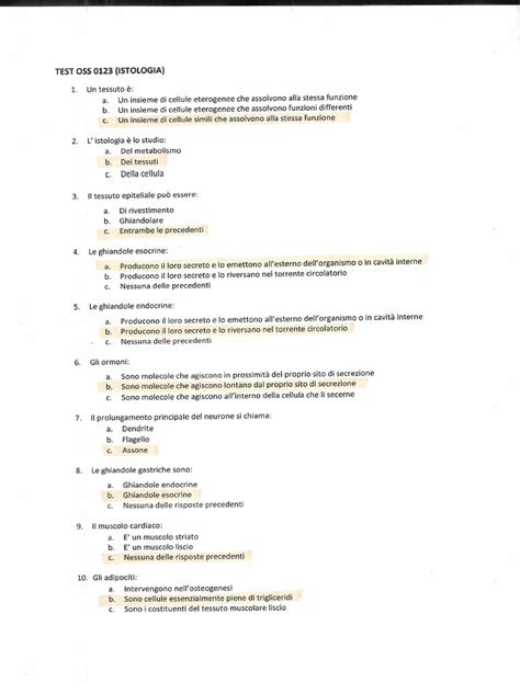 Topics Test Oss Con Risposte References