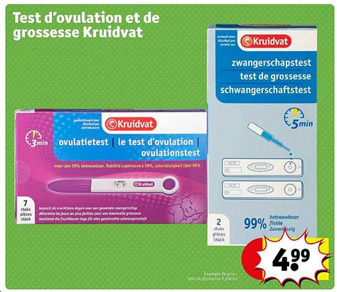 Test Ovulation Kruidvat Avis