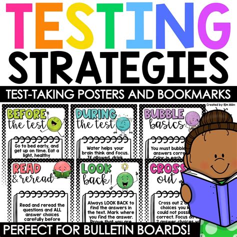 Test Taking Strategies Posters Printable