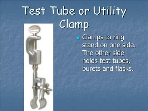 test tube clamp definition
