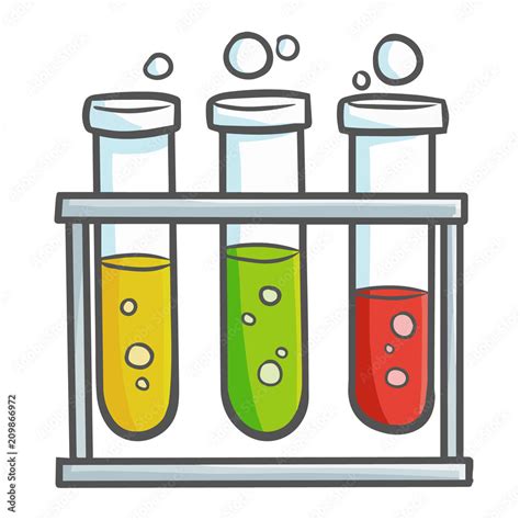 Test Tubes Cartoon Images