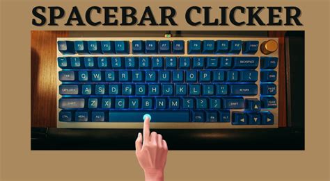 test your spacebar clicking speed