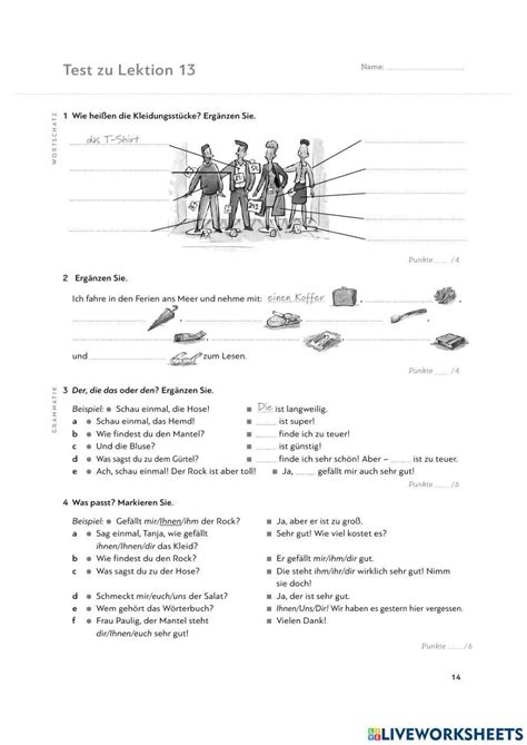 List Of Test Zu Lektion 13