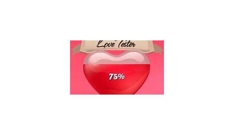 Porcentagem do Amor - jogos online de menina