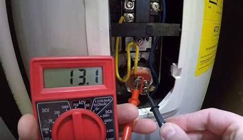 Tester Thermostat Chauffe Eau Giant Du Haut, eau , Sans Interrupteur