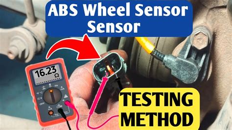 Testing Abs Sensor With A Multimeter