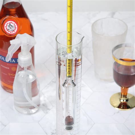 Testing Alcohol Content With Hydrometer