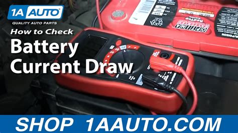 Testing Car Battery Current Draw