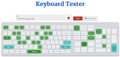 Testing Keyboard Keys