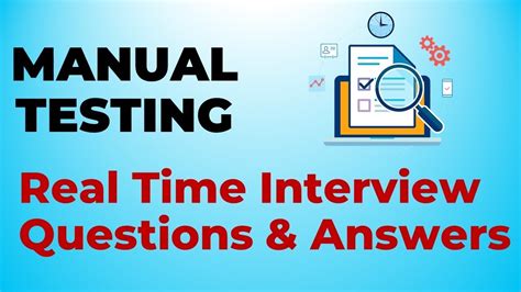 testing real time interview questions