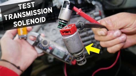Testing Transmission Solenoids
