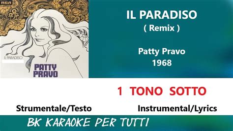 testo il paradiso patty pravo