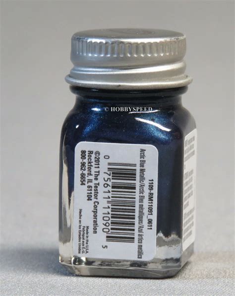 Testors Arctic Blue Metallic