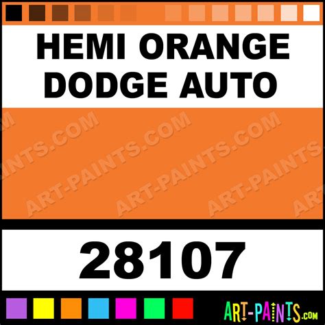 Testors Hemi Orange Paint
