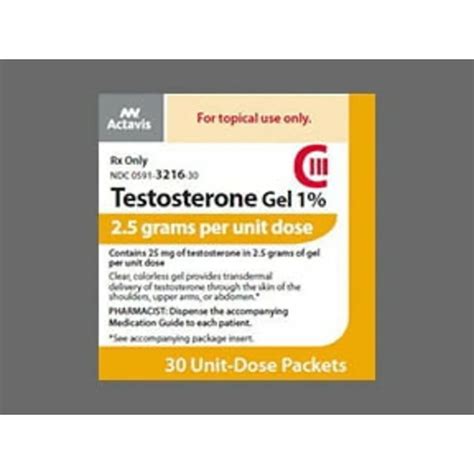 Testosterone Gel Actavis