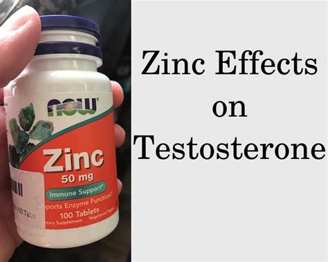 Testosterone Replacement Therapy Zinc
