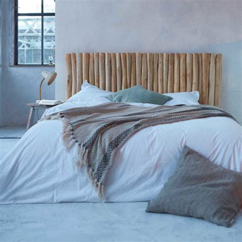 Tête de lit bois 180 cm contemporaine marque amadeus