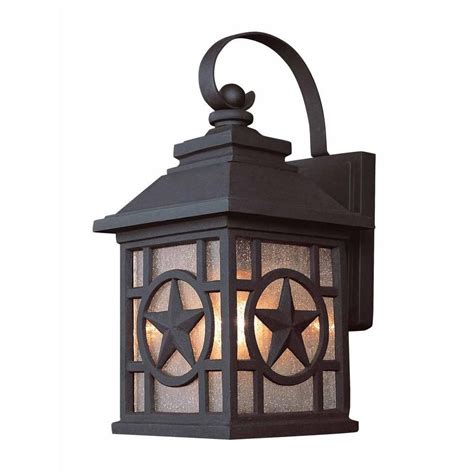 5in Outdoor Wall Light (Texas Star) price is per pair