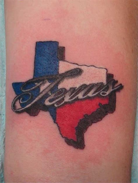 Cool Texas State Tattoos Designs References