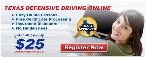 texas approved defensive driving schools