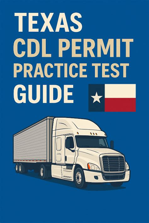 Texas Cdl Practice Test Printable