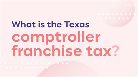 texas comptroller franchise tax