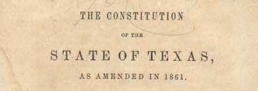 Texas Constitution