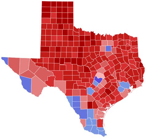 texas governor race 2022 map