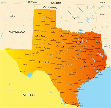 Us State Of Texas Map Logo Design Royalty Free Vector Image Free