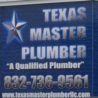 texas master plumber in richmond texas