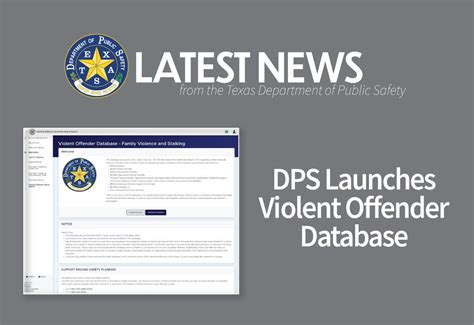 texas offender database