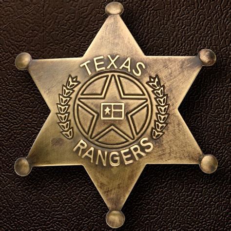 texas ranger badge image
