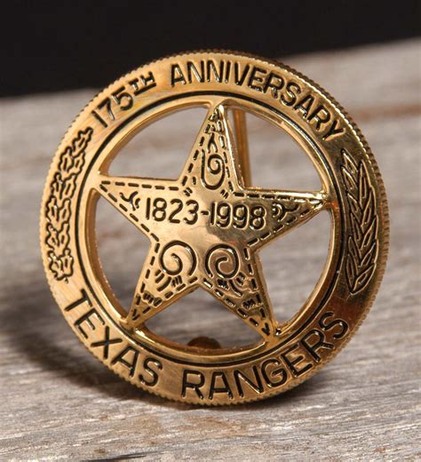 texas ranger badge real