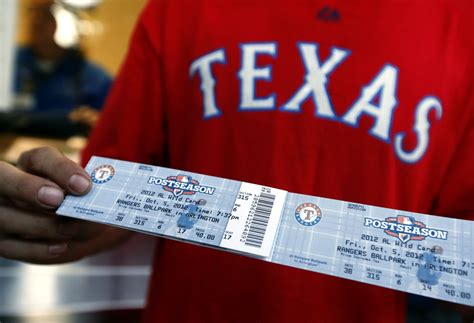 texas ranger opening day tickets