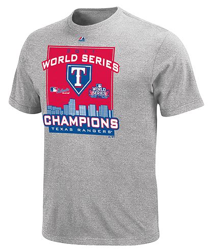 texas rangers baseball world series shirts