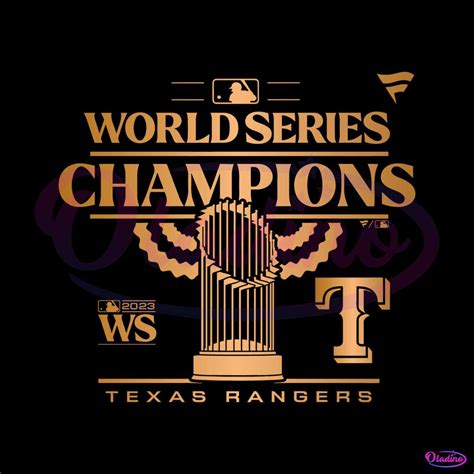 texas rangers champions svg