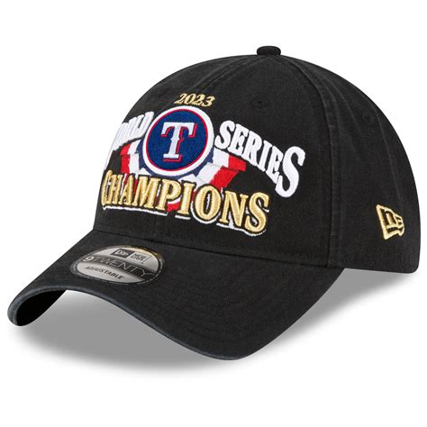 texas rangers championship hats