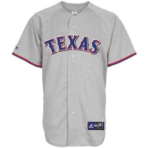 texas rangers grey jersey