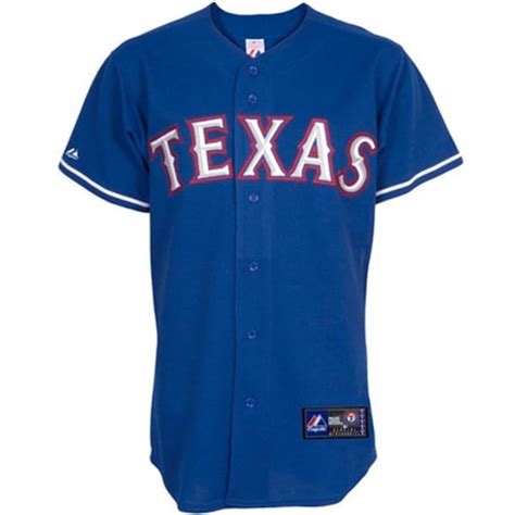 texas rangers jersey blue