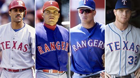 texas rangers past players