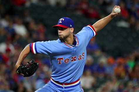 texas rangers pitching stats