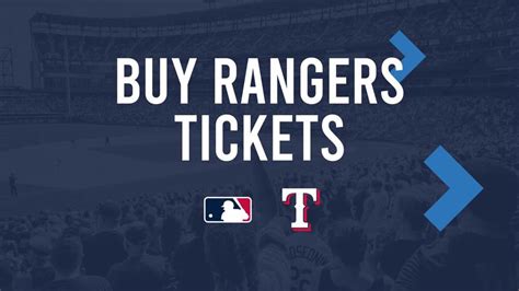 texas rangers single game tickets 2021