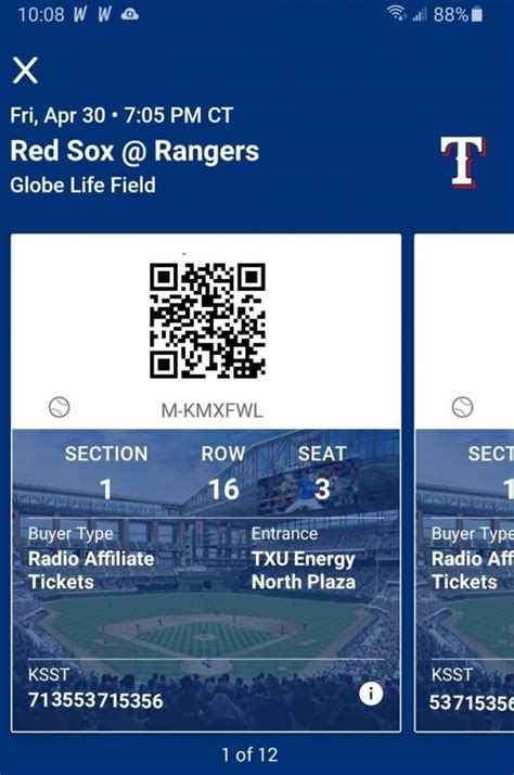 texas rangers ticket transfer