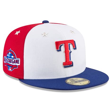texas rangers white hat