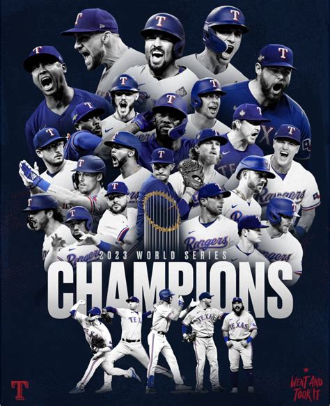 texas rangers world series 2023 images