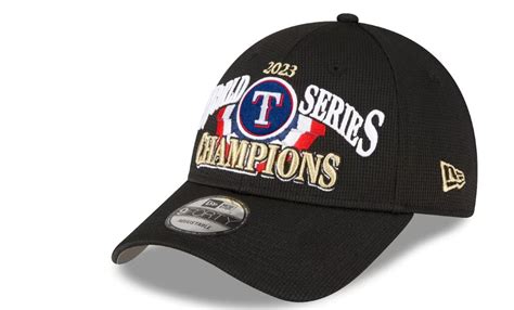 texas rangers world series champs hat