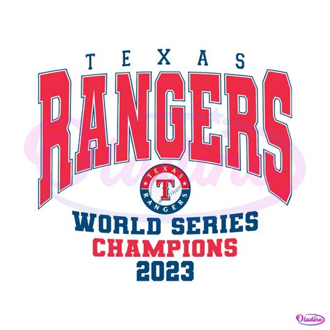 texas rangers world series champs svg