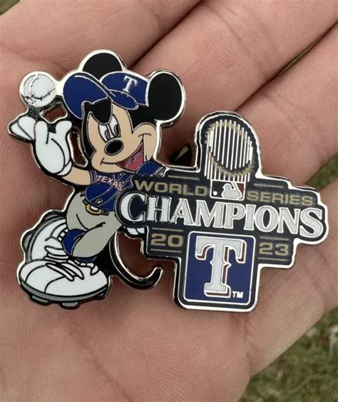 texas rangers world series pin