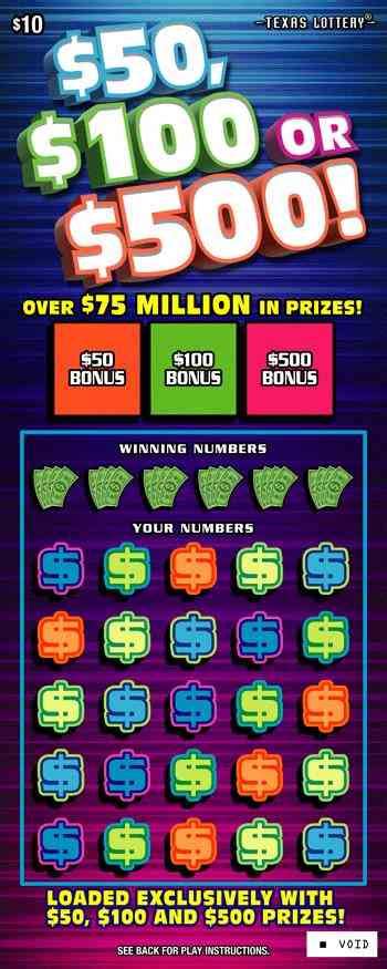 texas scratch off tickets
