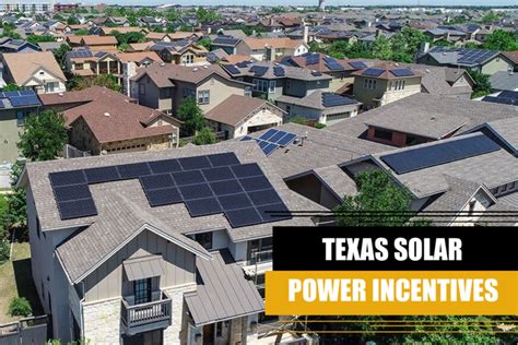 texas solar battery incentives